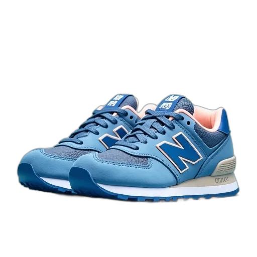 shoes, vaporwave, blue, pastel transparent PNG cut-out
