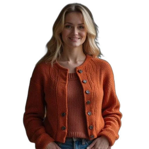 jacket, staff, dress, earth tones transparent PNG cut-out