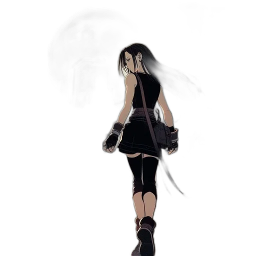 dress, mask, creature, weapon transparent PNG cut-out