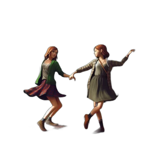 dress, pixel art, concept art, 3d render transparent PNG cut-out