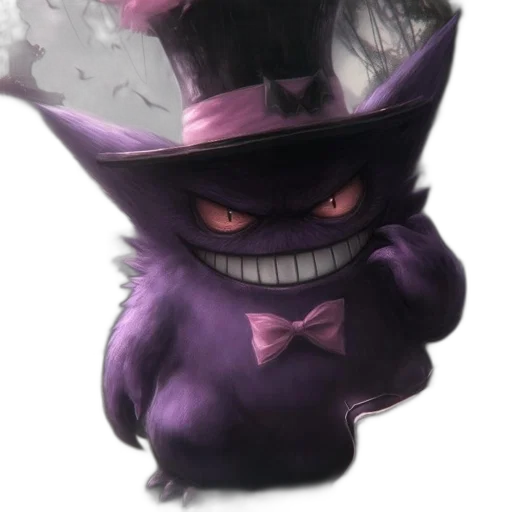 hat, creature, mask, staff transparent PNG cut-out