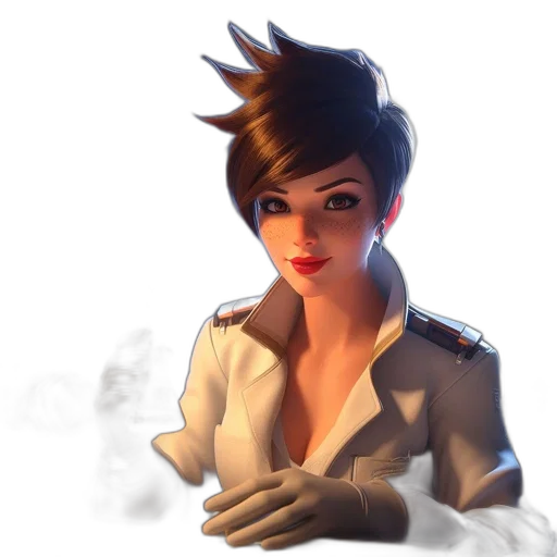 staff, jacket, face, weapon transparent PNG cut-out