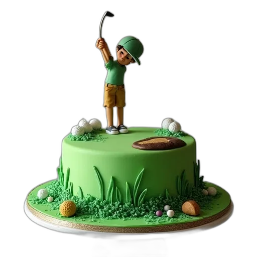 staff, 3d render, green, cake transparent PNG cut-out