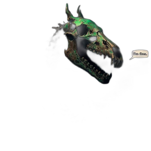 dragon, mask, creature, animal transparent PNG cut-out