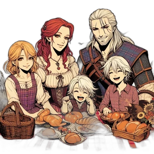 food, concept art, fantasy art, pixel art transparent PNG cut-out