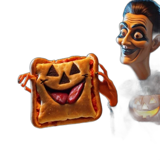 food, mask, creature, face transparent PNG cut-out