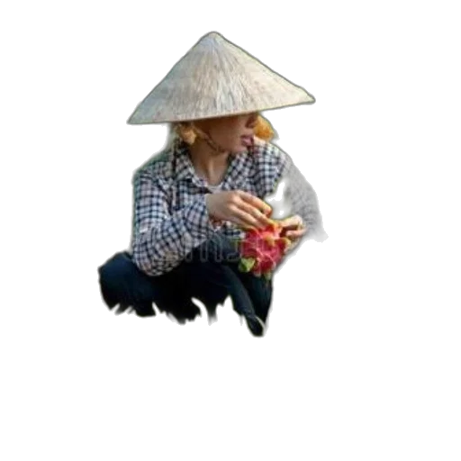 umbrella, hat, mask, staff transparent PNG cut-out