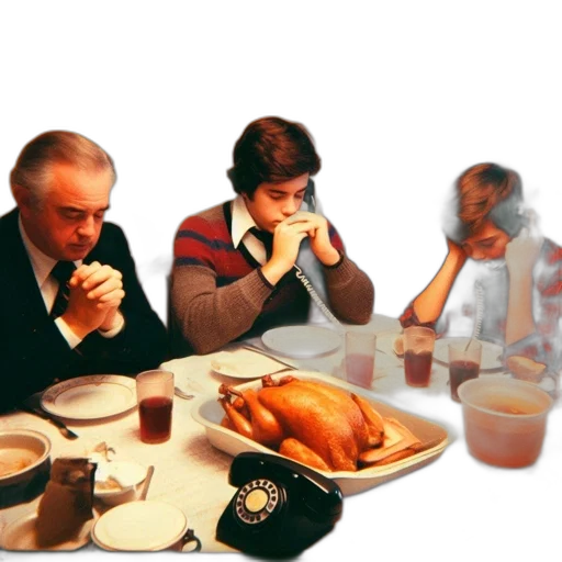 food, concept art, family, gathers transparent PNG cut-out