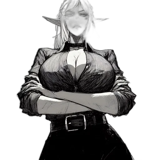 dress, staff, dragon, mask transparent PNG cut-out