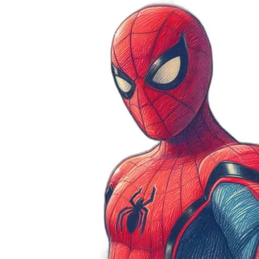 mask, comic book art, concept art, watercolor transparent PNG cut-out
