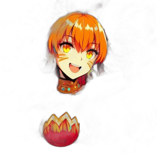 crown, staff, mask, weapon transparent PNG cut-out