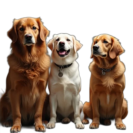 animal, staff, photorealistic, oil painting transparent PNG cut-out