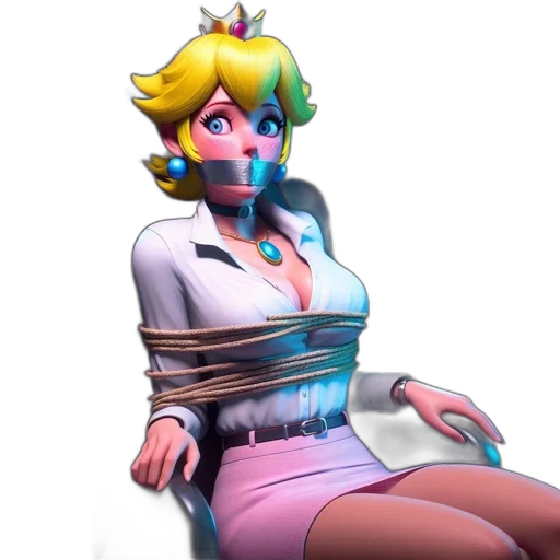dress, weapon, robot, staff transparent PNG cut-out