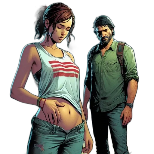 comic book art, concept art, fantasy art, pixel art transparent PNG cut-out