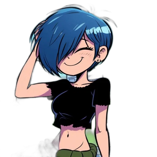 dress, staff, jacket, anime transparent PNG cut-out