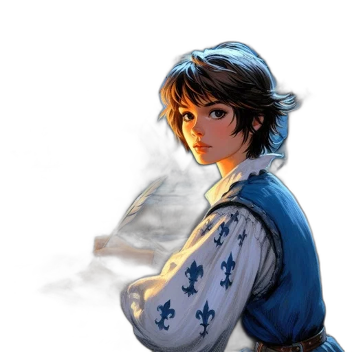 face, staff, sword, weapon transparent PNG cut-out