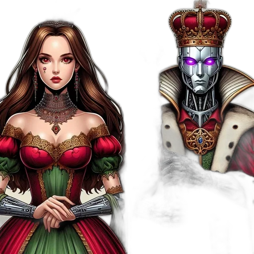 crown, fantasy art, concept art, comic book art transparent PNG cut-out