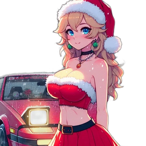 car, dress, pixel art, anime transparent PNG cut-out