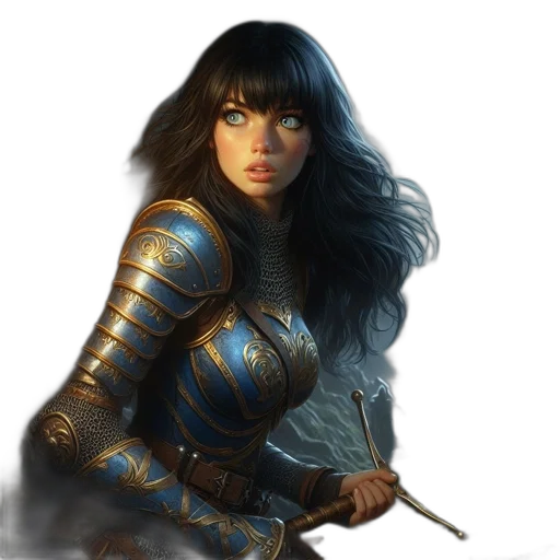 sword, fantasy art, concept art, comic book art transparent PNG cut-out