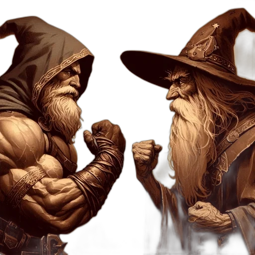 concept art, fantasy art, comic book art, photorealistic transparent PNG cut-out