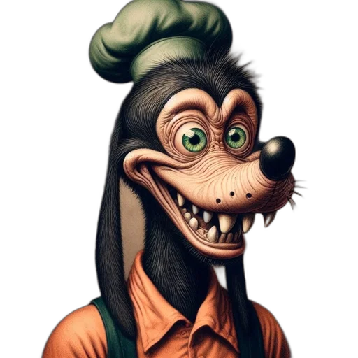 animal, staff, face, creature transparent PNG cut-out