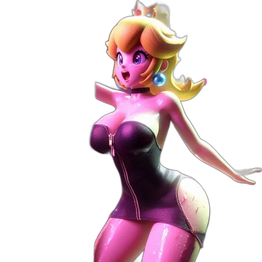 dress, concept art, 3d render, cartoon transparent PNG cut-out