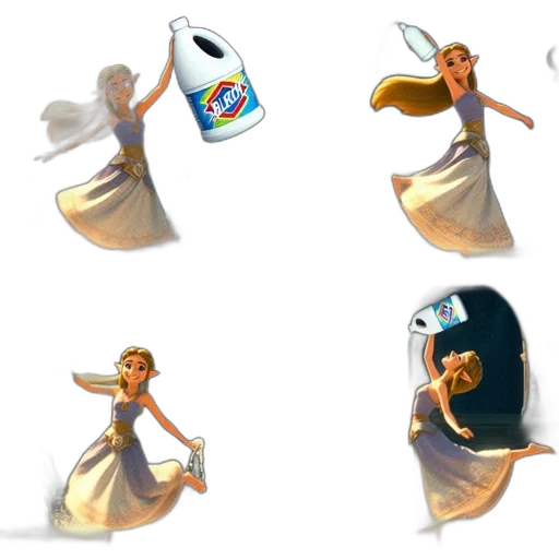 dress, concept art, 3d render, pixel art transparent PNG cut-out