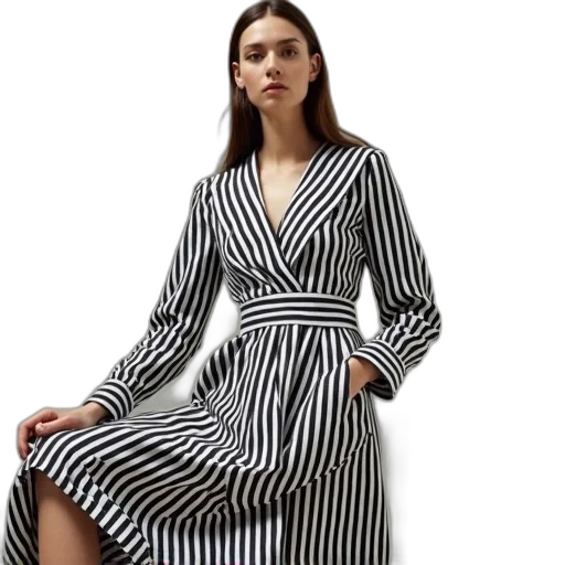 dress, monochrome, zoe, forte transparent PNG cut-out