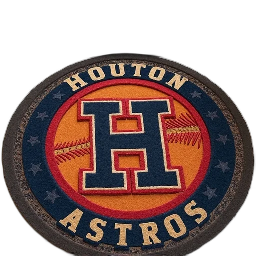 mlb, houston, astros, medallion transparent PNG cut-out