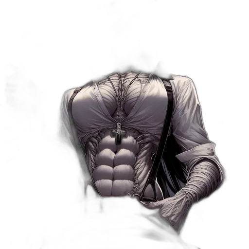 jacket, mask, robot, creature transparent PNG cut-out