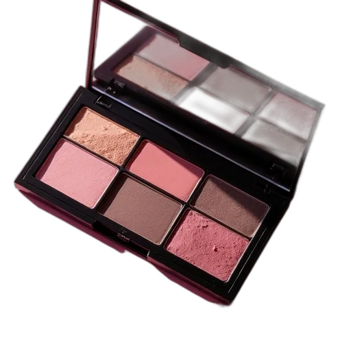 dark, earth tones, red, smashbox transparent PNG cut-out