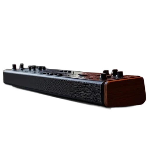 3d render, harm, controllers, soundstation transparent PNG cut-out