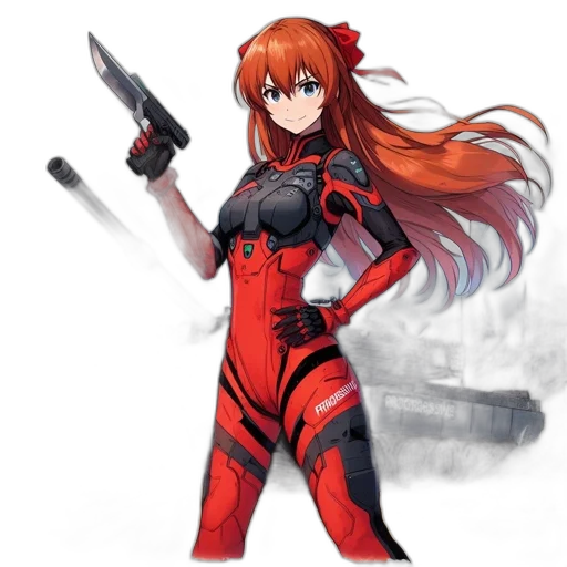 weapon, robot, sword, staff transparent PNG cut-out