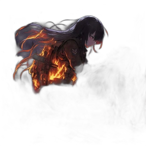 dragon, hair, creature, mask transparent PNG cut-out