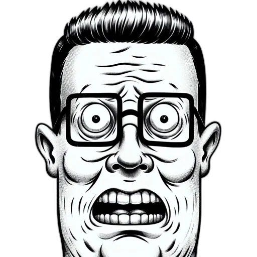 face, mask, cartoon, comic book art transparent PNG cut-out
