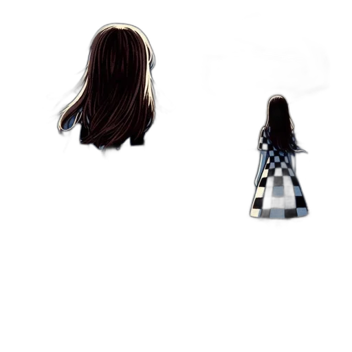 hair, dress, jacket, crown transparent PNG cut-out