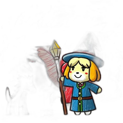 staff, weapon, sword, creature transparent PNG cut-out
