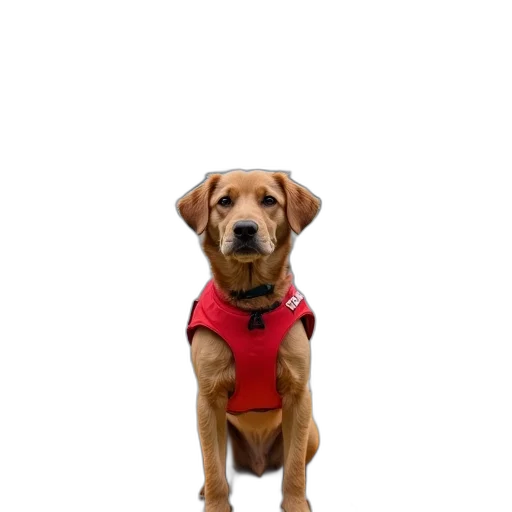 staff, animal, jacket, creature transparent PNG cut-out