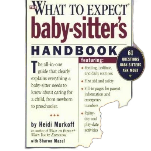 what, expect, baby-sitter, handbook transparent PNG cut-out