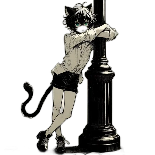 staff, dress, animal, weapon transparent PNG cut-out