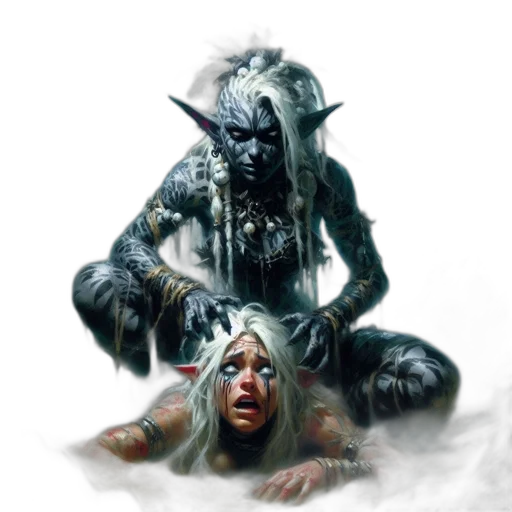 creature, concept art, fantasy art, comic book art transparent PNG cut-out