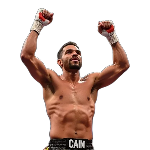 cain, rodriguez, celebrates, after transparent PNG cut-out