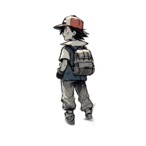hat, jacket, creature, robot transparent PNG cut-out