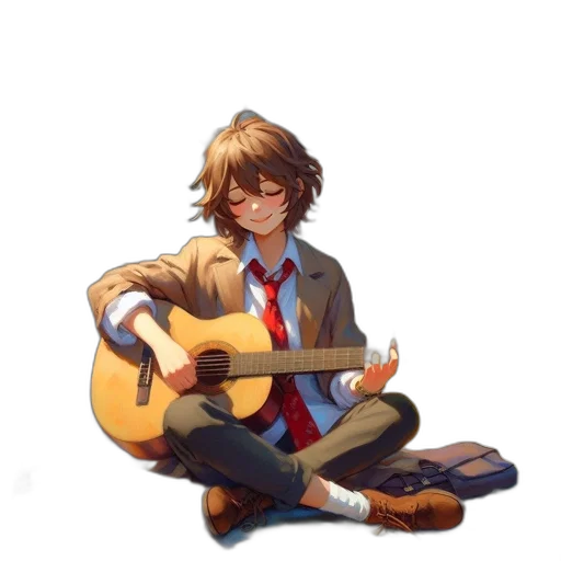 jacket, pixel art, concept art, anime transparent PNG cut-out