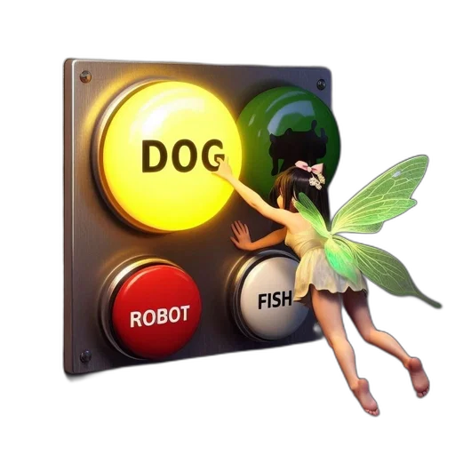 robot, animal, 3d render, concept art transparent PNG cut-out