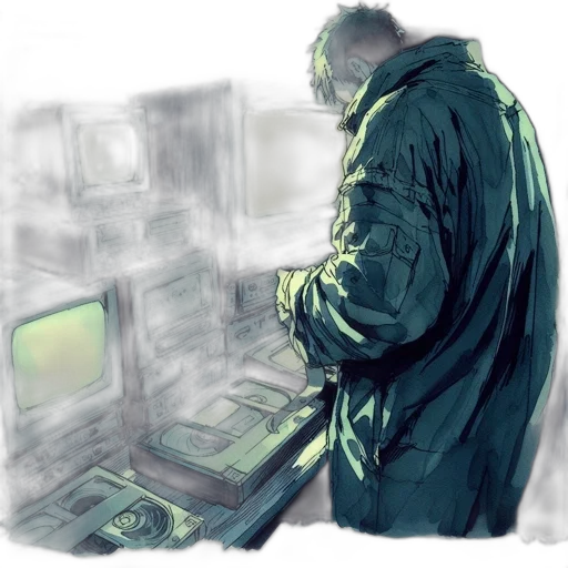 jacket, robot, cyberpunk, concept art transparent PNG cut-out