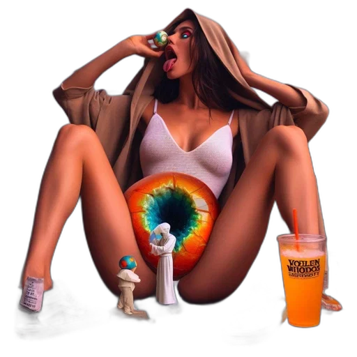 umbrella, furniture, bottle, concept art transparent PNG cut-out
