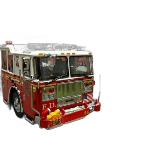 3d render, fire, truck, letters transparent PNG cut-out