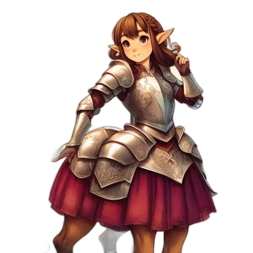 dress, staff, sword, weapon transparent PNG cut-out