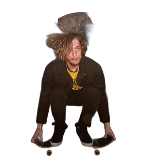 hat, jacket, staff, shoes transparent PNG cut-out